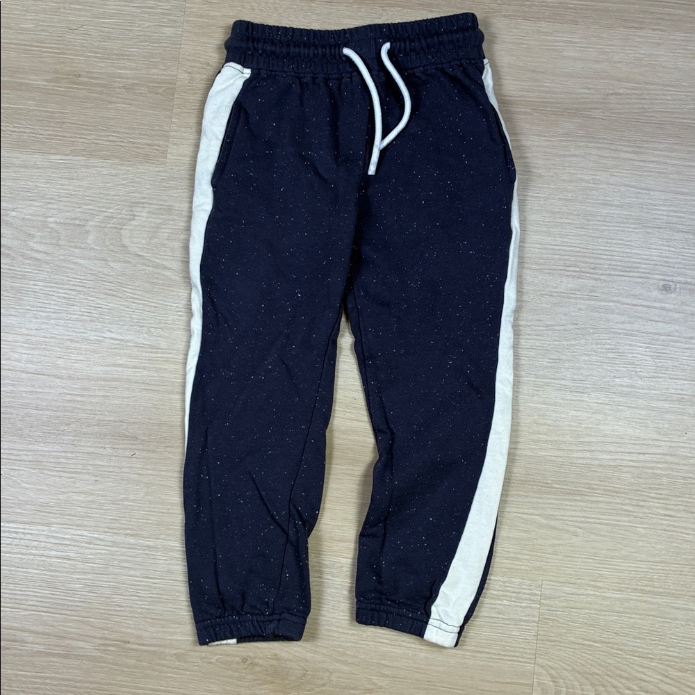 Sovereign Code Boys' Speckled Blue & Ivory Cream Sweatpants size 6